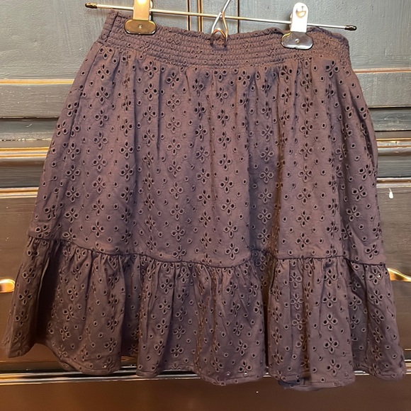 LOFT Skirts Loft Eyelet Skirt Poshmark
